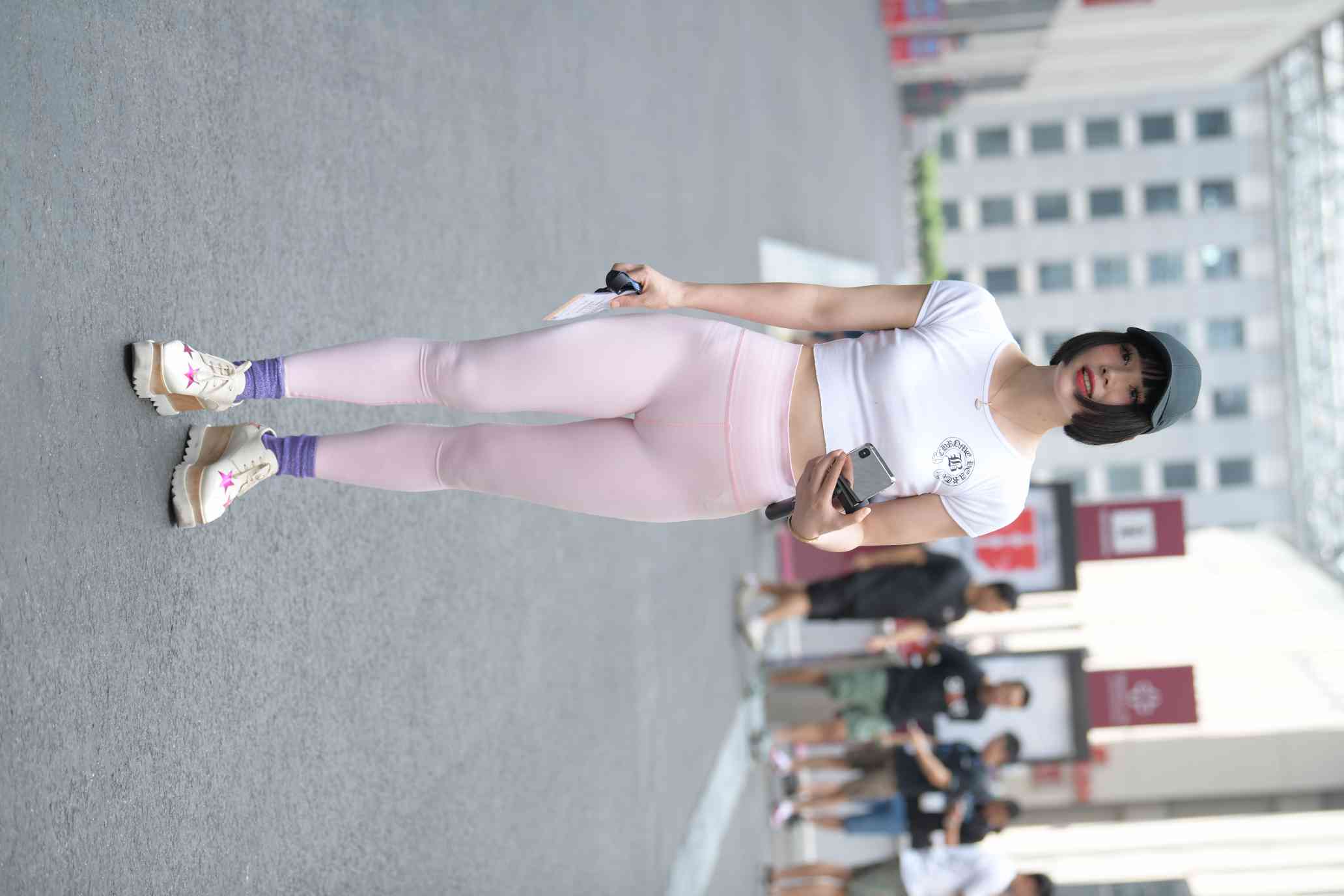图片[2]-短发鸭舌帽时尚女生【102P】04022-阡陌图库