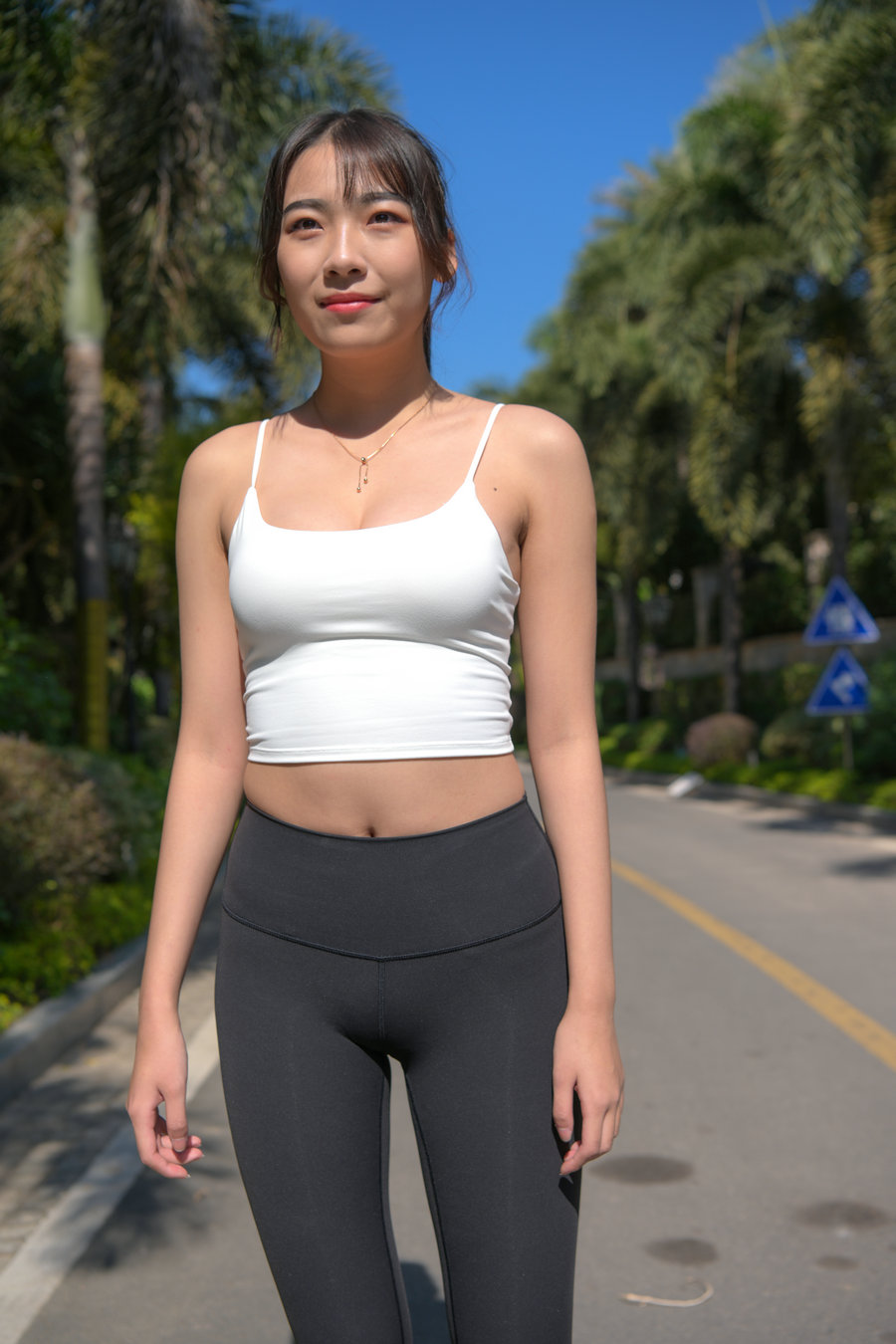 图片[1]-黑色瑜伽裤女孩 J0904 474P11V-15.7GB-阡陌图库