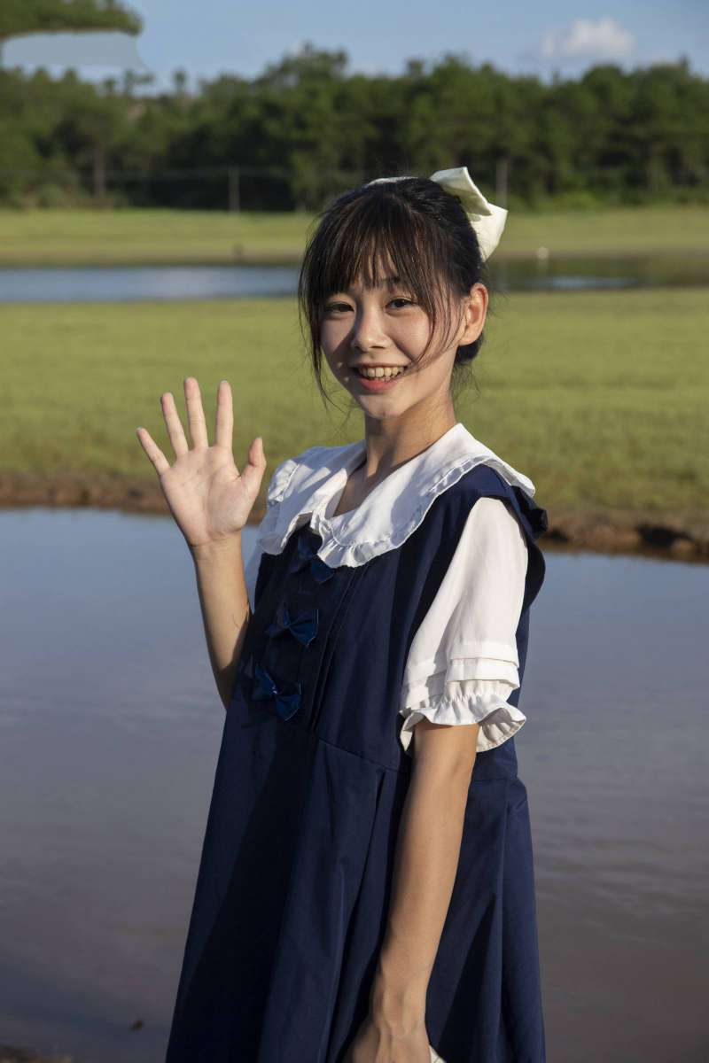 图片[5]-非常甜美的牛仔裙女孩【226P】20021-阡陌图库