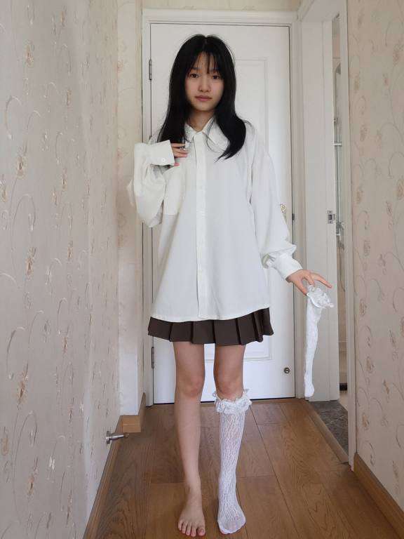 图片[1]-百褶裙可爱又大方的小姑娘【122P】20002-阡陌图库