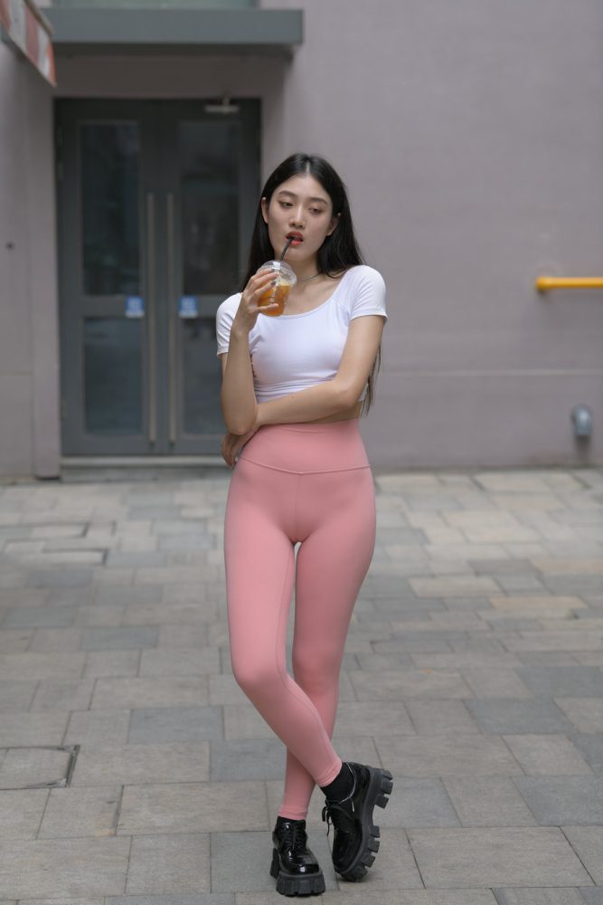 图片[4]-粉红色 瑜伽裤可爱女孩J2203 449P19V-19.1GB-阡陌图库