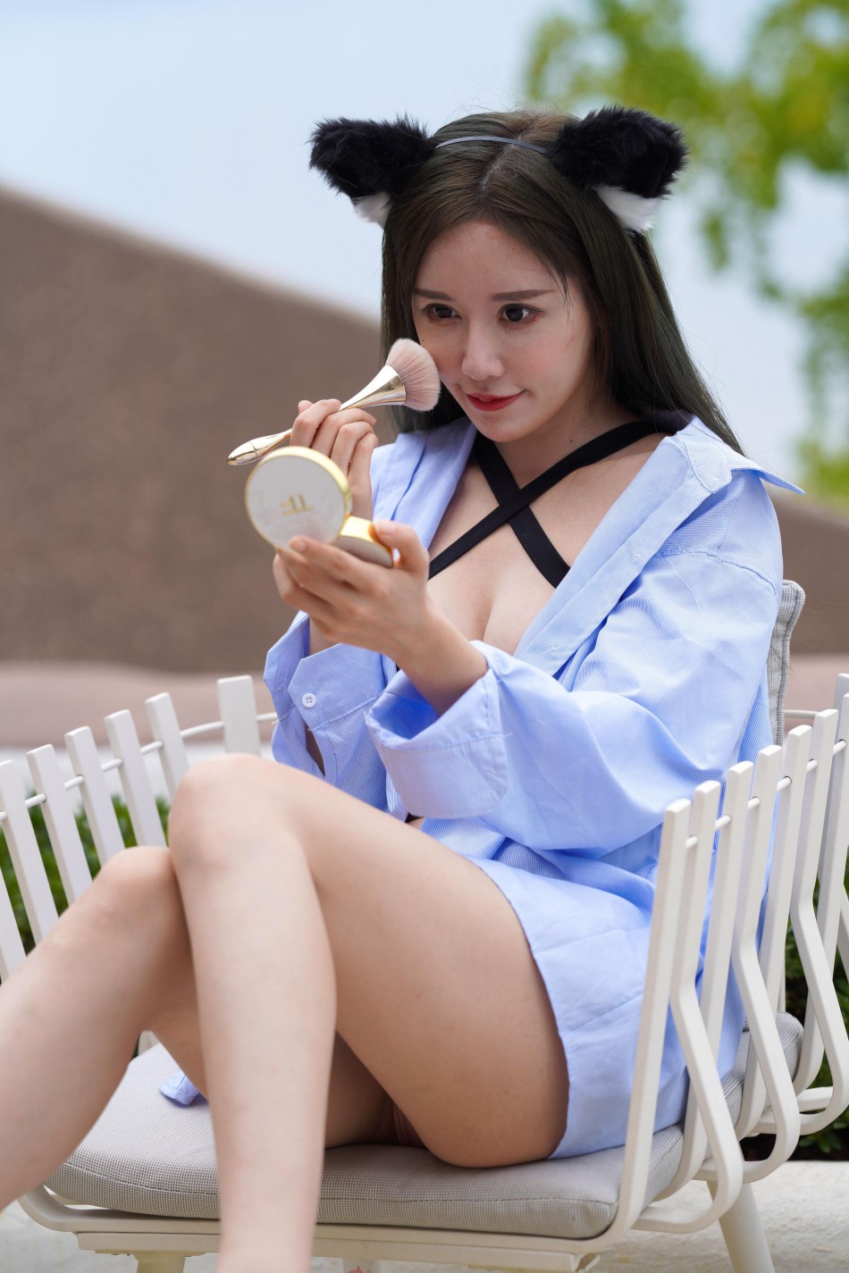 图片[5]-可爱的猫耳朵比基尼美少女【394P】00043-阡陌图库