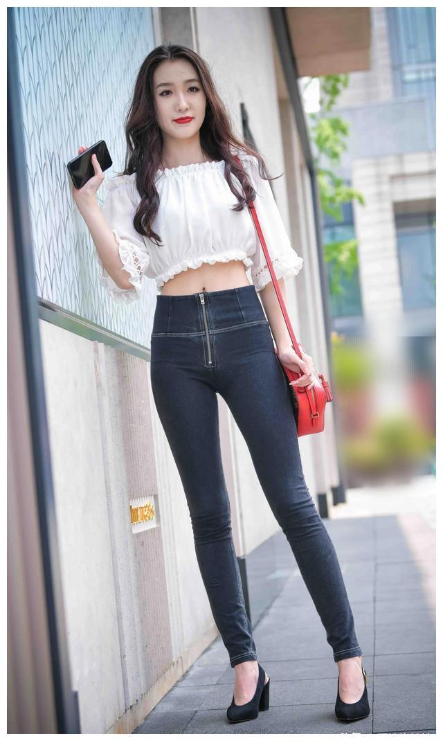 图片[4]-紧身牛仔裤卷发姑娘 J1726 103P-2.28GB-阡陌图库