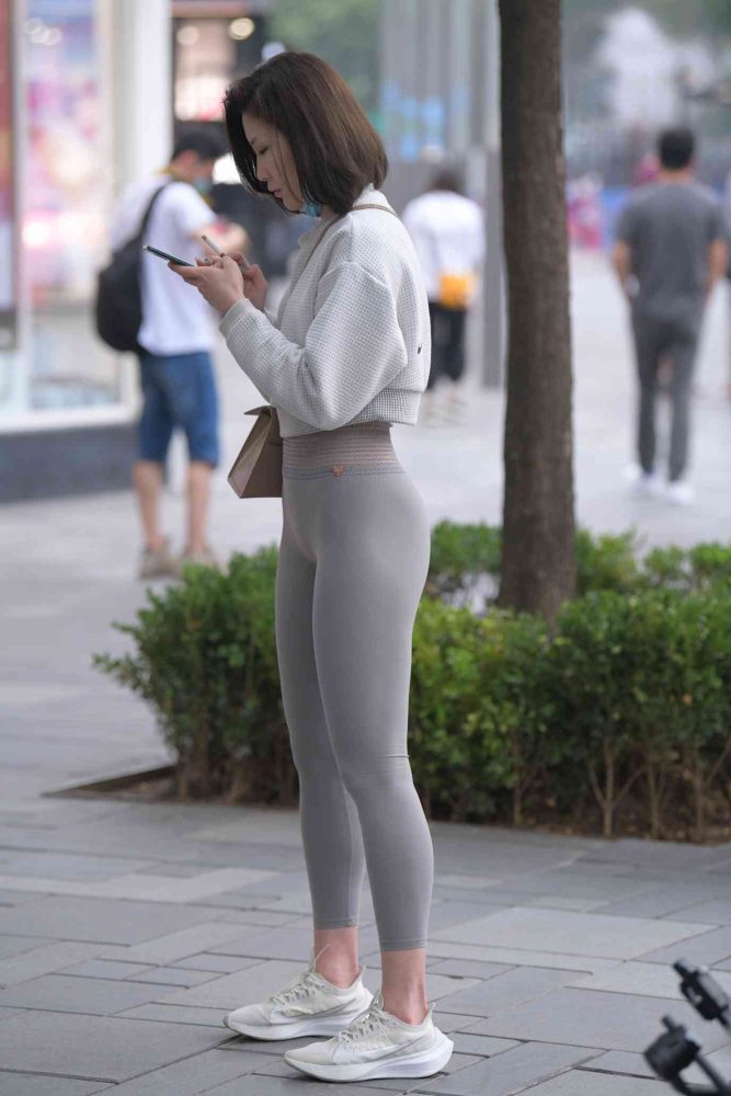 身材很好的短发瑜伽裤姑娘【157P】04015-阡陌图库