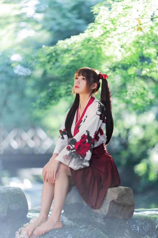 【免费】穿汉服的双马尾女孩【35P】20025-阡陌图库