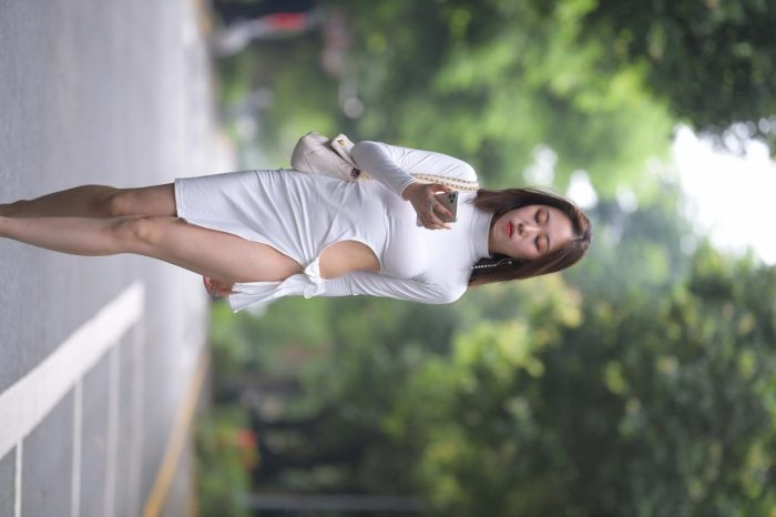 非常精致的侧边裙姑娘，忒好看了！【299P】00017-阡陌图库